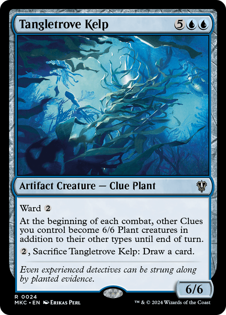 Tangletrove Kelp [Murders at Karlov Manor Commander] MTG Single Magic: The Gathering  | Multizone: Comics And Games