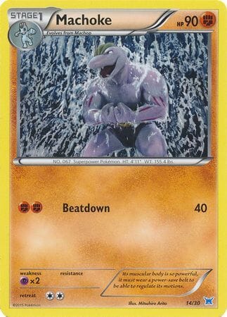 Machoke (14/30) [XY: Trainer Kit 2 - Latios] Pokemon Single Pokémon  | Multizone: Comics And Games