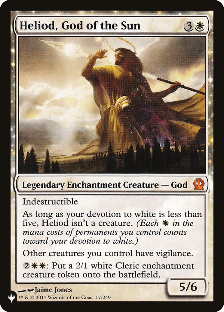 Heliod, God of the Sun [The List] MTG Single Magic: The Gathering  | Multizone: Comics And Games