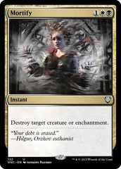 Mortify [Phyrexia: All Will Be One Commander] MTG Single Magic: The Gathering  | Multizone: Comics And Games
