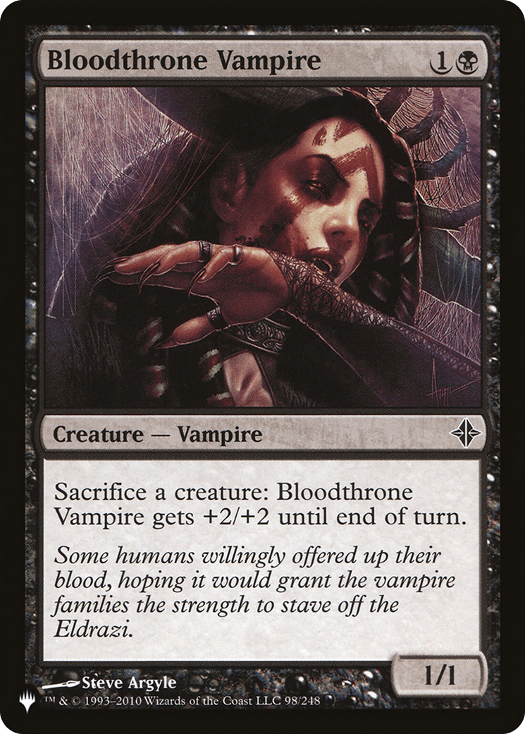 Bloodthrone Vampire [The List] MTG Single Magic: The Gathering  | Multizone: Comics And Games