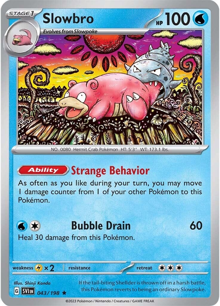 Slowbro (043/198) [Scarlet & Violet: Base Set] Pokemon Single Pokémon  | Multizone: Comics And Games