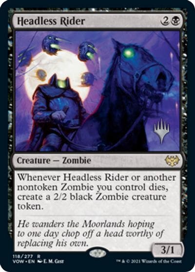 Headless Rider (Promo Pack) [Innistrad: Crimson Vow Promos] MTG Single Magic: The Gathering  | Multizone: Comics And Games