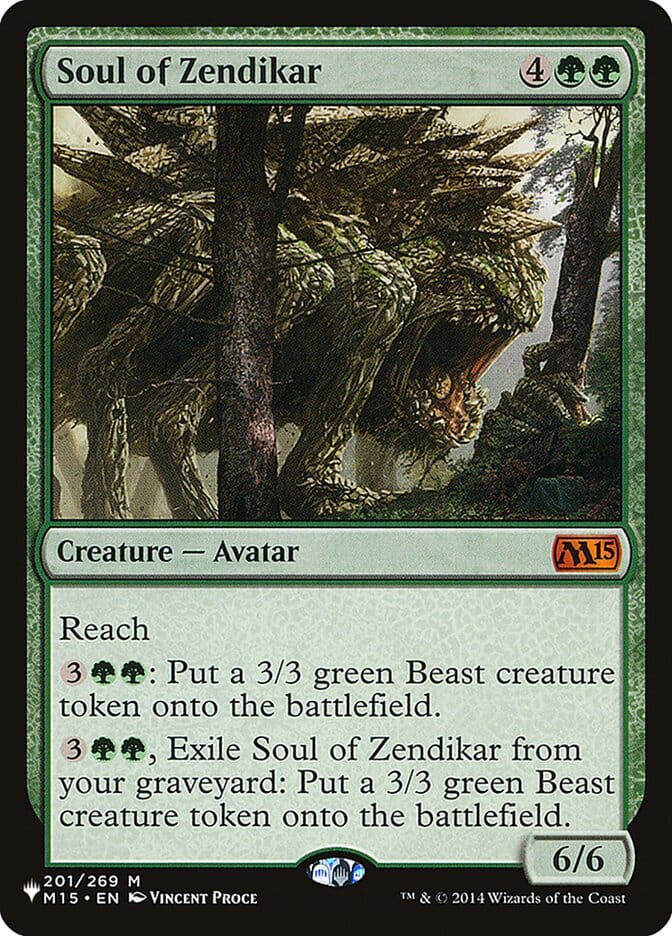 Soul of Zendikar [The List] MTG Single Magic: The Gathering  | Multizone: Comics And Games