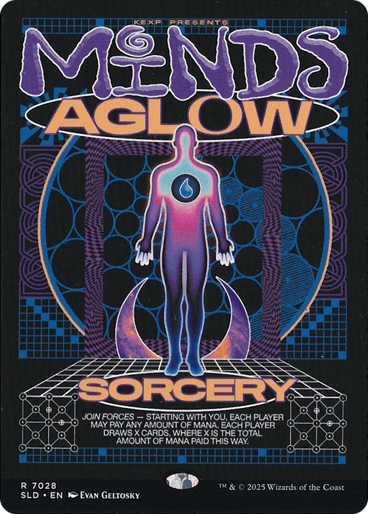 Minds Aglow [Secret Lair Drop Series] MTG Single Magic: The Gathering  | Multizone: Comics And Games