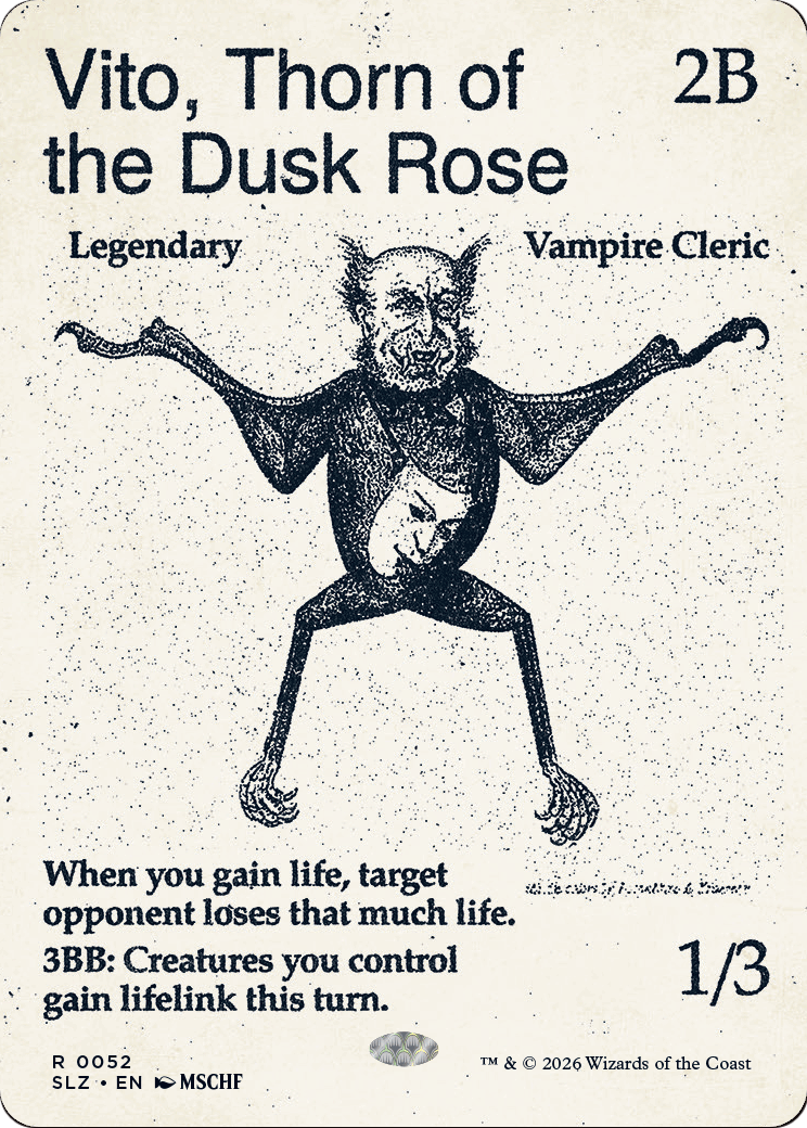 Vito, Thorn of the Dusk Rose (0052) [Secret Lair x MSCHF: The Zeta Set] | Multizone: Comics And Games