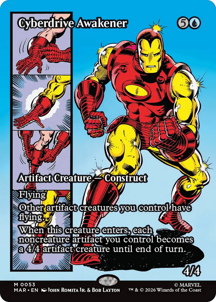 Cyberdrive Awakener (Borderless) [Marvel Universe: Eternal-Legal] | Multizone: Comics And Games