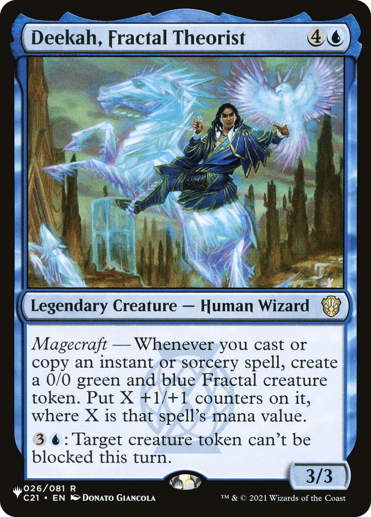 Deekah, Fractal Theorist [The List] MTG Single Magic: The Gathering  | Multizone: Comics And Games