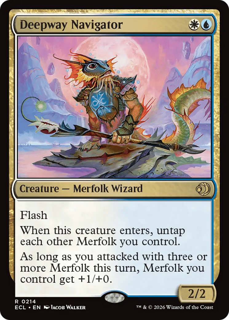Deepway Navigator [Lorwyn Eclipsed] MTG Single Magic: The Gathering  | Multizone: Comics And Games