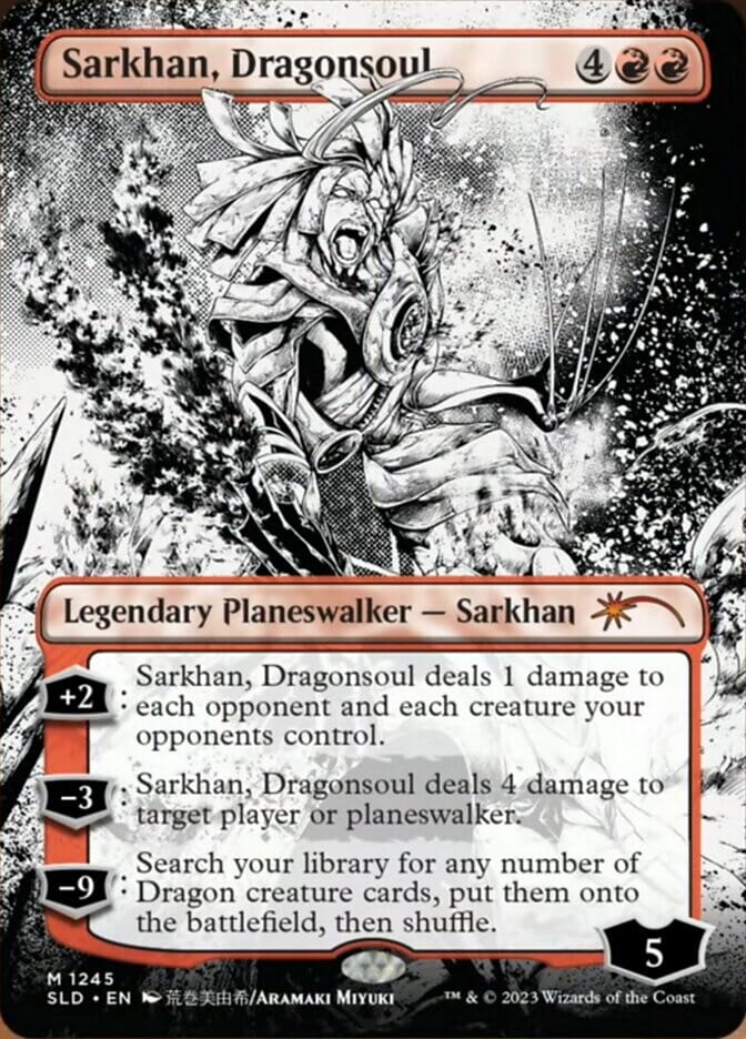 Sarkhan, Dragonsoul (Borderless) [Secret Lair Drop Series] MTG Single Magic: The Gathering  | Multizone: Comics And Games