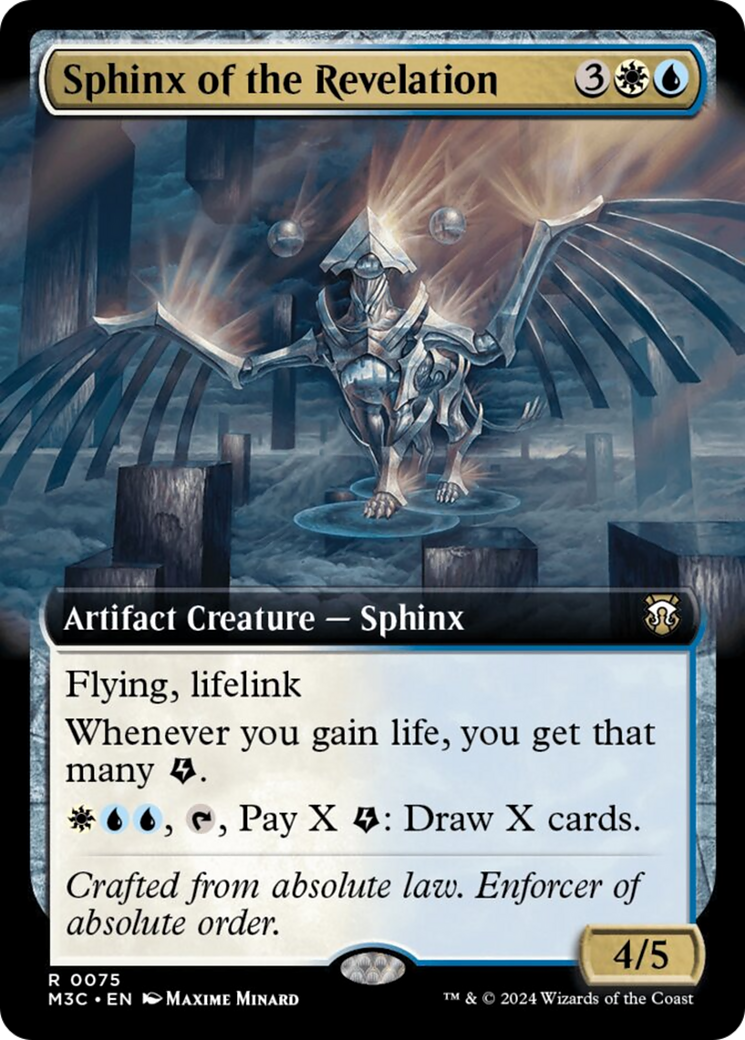 Sphinx of the Revelation (Extended Art) [Modern Horizons 3 Commander] | Multizone: Comics And Games