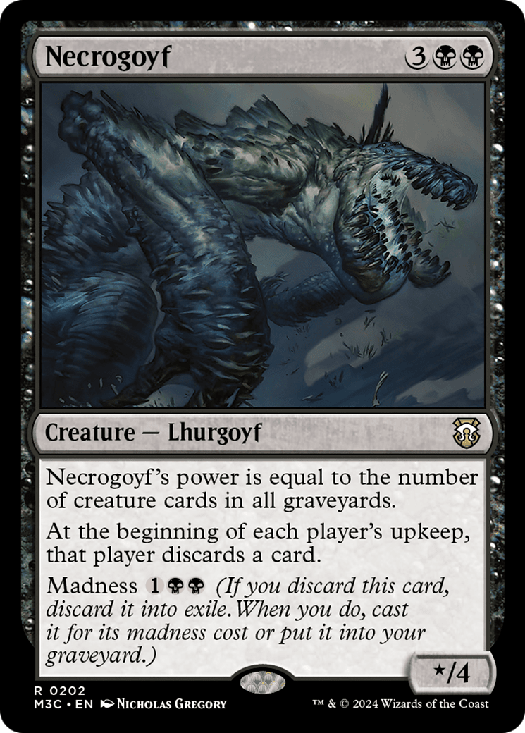 Necrogoyf [Modern Horizons 3 Commander] MTG Single Magic: The Gathering  | Multizone: Comics And Games
