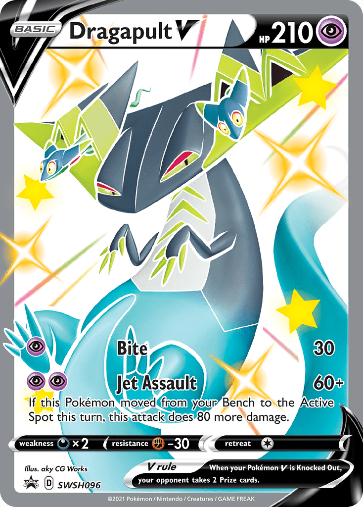 Dragapult V (SWSH096) [Sword & Shield: Black Star Promos] Pokemon Single Pokémon  | Multizone: Comics And Games