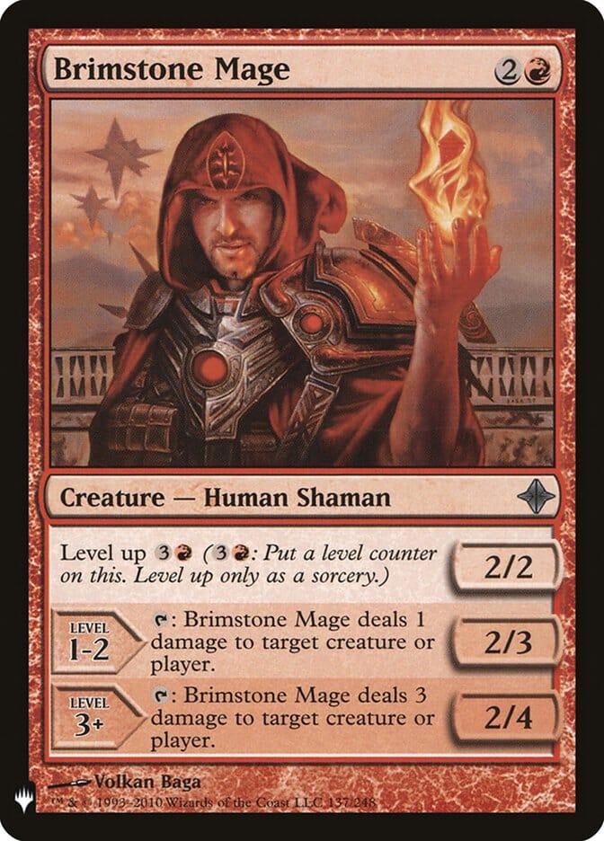 Brimstone Mage [Mystery Booster] MTG Single Magic: The Gathering  | Multizone: Comics And Games