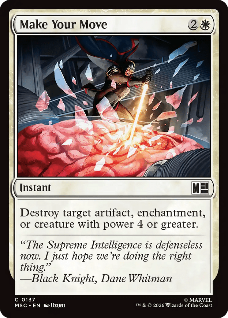 Make Your Move [Marvel Super Heroes Commander] MTG Single Magic: The Gathering  | Multizone: Comics And Games