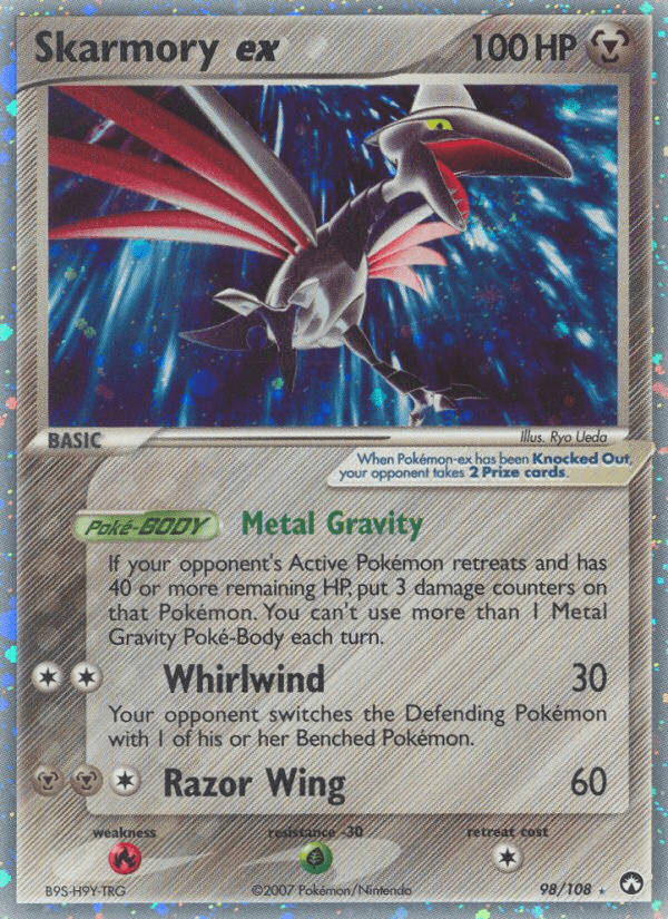 Skarmory ex (98/108) [EX: Power Keepers] Pokemon Single Pokémon  | Multizone: Comics And Games
