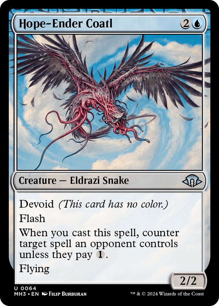 Hope-Ender Coatl [Modern Horizons 3] MTG Single Magic: The Gathering  | Multizone: Comics And Games