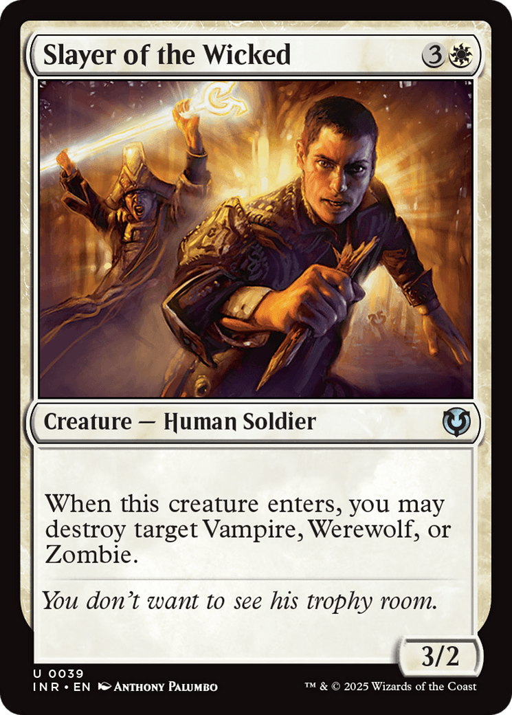 Slayer of the Wicked [Innistrad Remastered] MTG Single Magic: The Gathering  | Multizone: Comics And Games