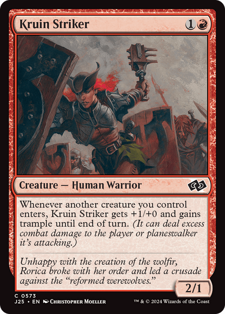 Kruin Striker [Foundations Jumpstart] MTG Single Magic: The Gathering  | Multizone: Comics And Games