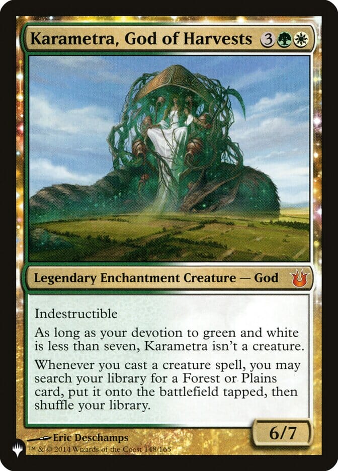 Karametra, God of Harvests [The List] MTG Single Magic: The Gathering  | Multizone: Comics And Games