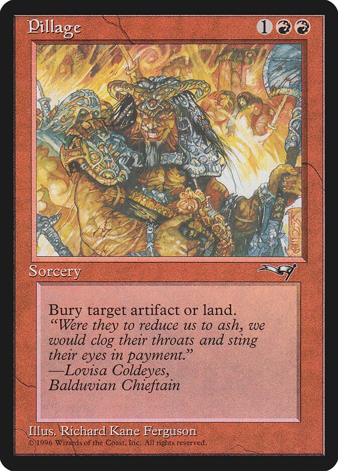 Pillage [Alliances] MTG Single Magic: The Gathering  | Multizone: Comics And Games