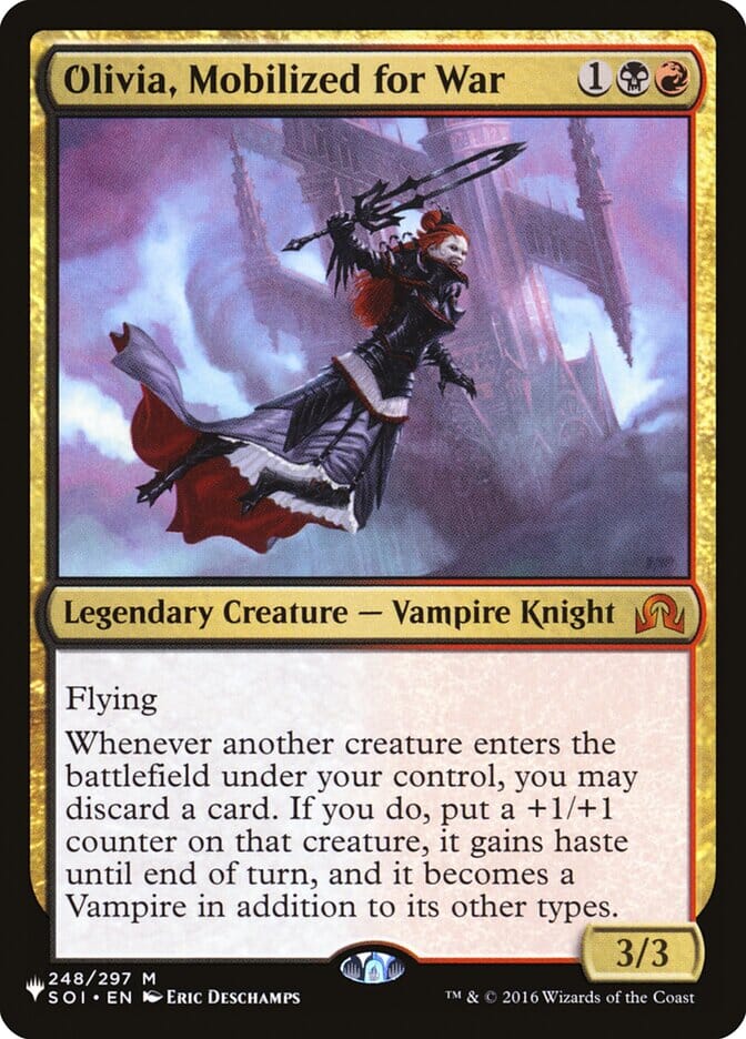 Olivia, Mobilized for War [The List] MTG Single Magic: The Gathering  | Multizone: Comics And Games