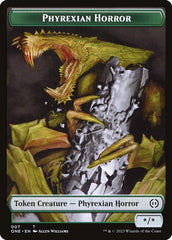 Phyrexian Goblin // Phyrexian Horror Double-Sided Token [Phyrexia: All Will Be One Tokens] MTG Single Magic: The Gathering  | Multizone: Comics And Games
