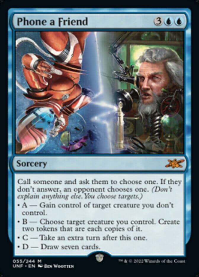 Phone a Friend [Unfinity] MTG Single Magic: The Gathering  | Multizone: Comics And Games