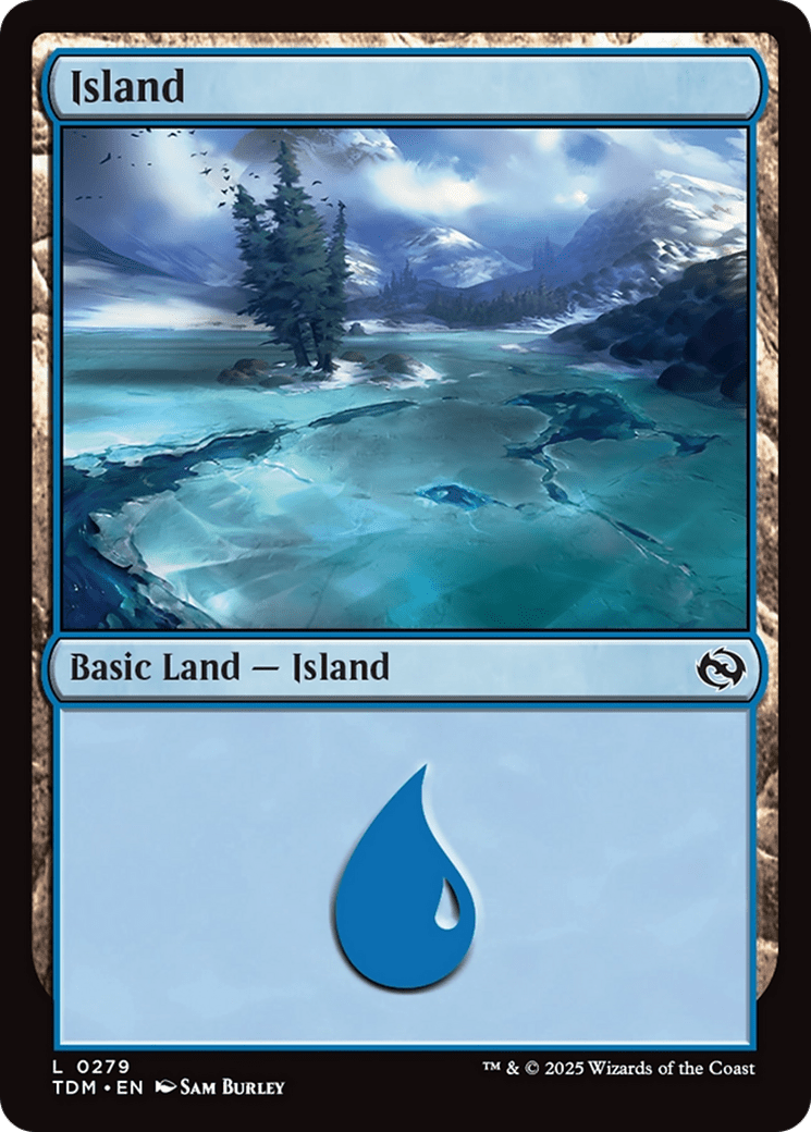 Island (0279) [Tarkir: Dragonstorm] MTG Single Magic: The Gathering  | Multizone: Comics And Games