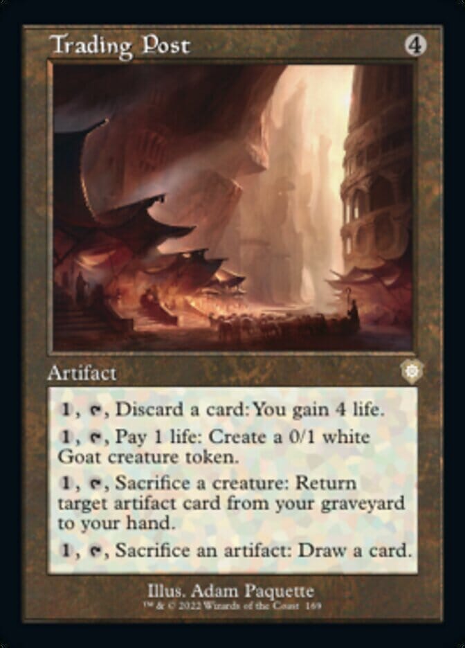 Trading Post (Retro) [The Brothers' War Commander] MTG Single Magic: The Gathering  | Multizone: Comics And Games