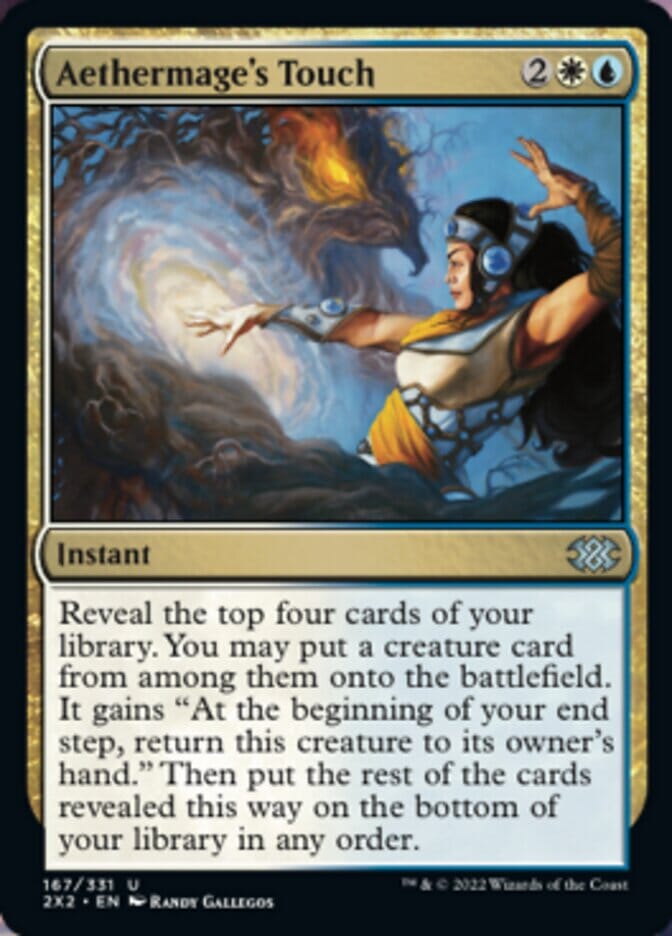 Aethermage's Touch [Double Masters 2022] MTG Single Magic: The Gathering  | Multizone: Comics And Games