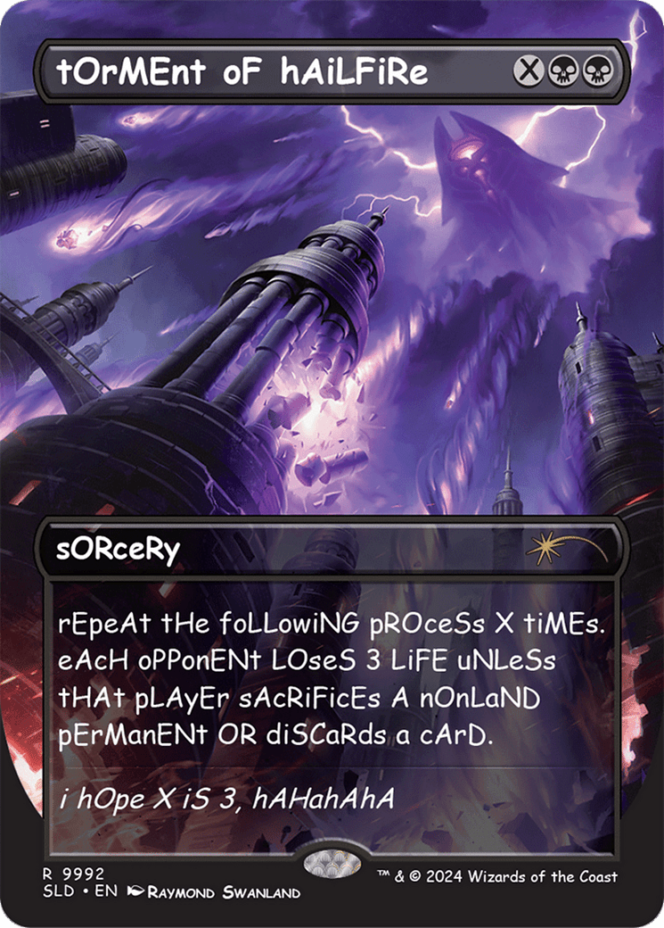 tOrMEnt oF hAiLFiRe [Secret Lair Drop Series] MTG Single Magic: The Gathering  | Multizone: Comics And Games