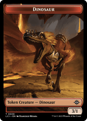 Copy // Dinosaur (0009) Double-Sided Token [The Lost Caverns of Ixalan Tokens] MTG Single Magic: The Gathering  | Multizone: Comics And Games
