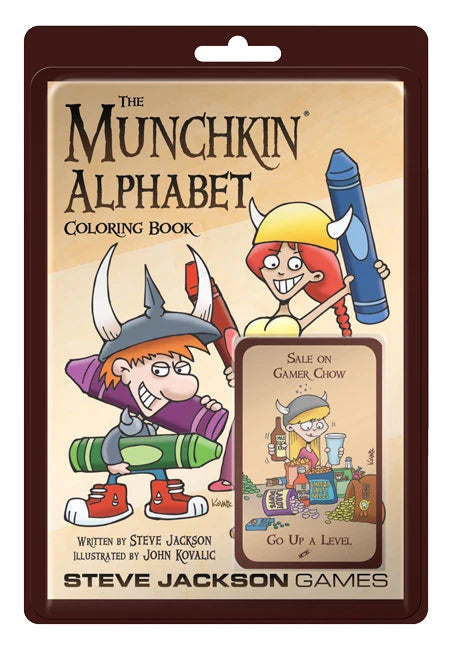 The Munchkin alpgabet coloring book Board Games Multizone: Comics And Games  | Multizone: Comics And Games