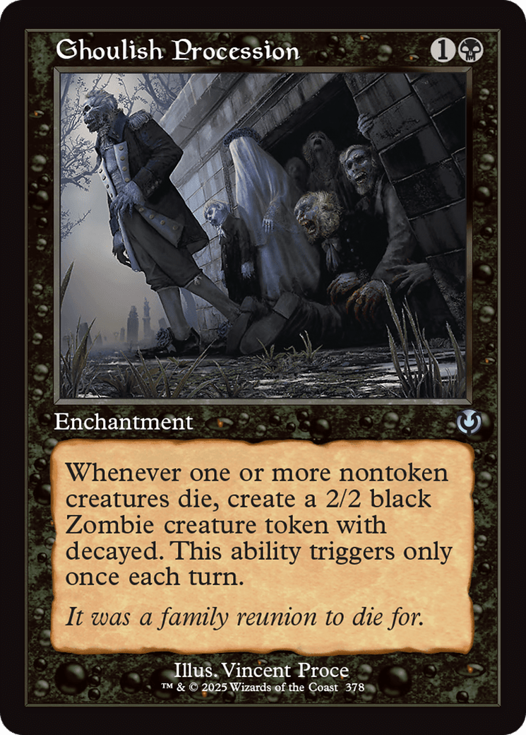 Ghoulish Procession (Retro Frame) [Innistrad Remastered] MTG Single Magic: The Gathering  | Multizone: Comics And Games