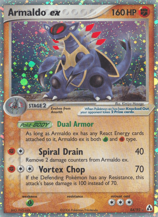 Armaldo ex (84/92) [EX: Legend Maker] Pokemon Single Pokémon  | Multizone: Comics And Games