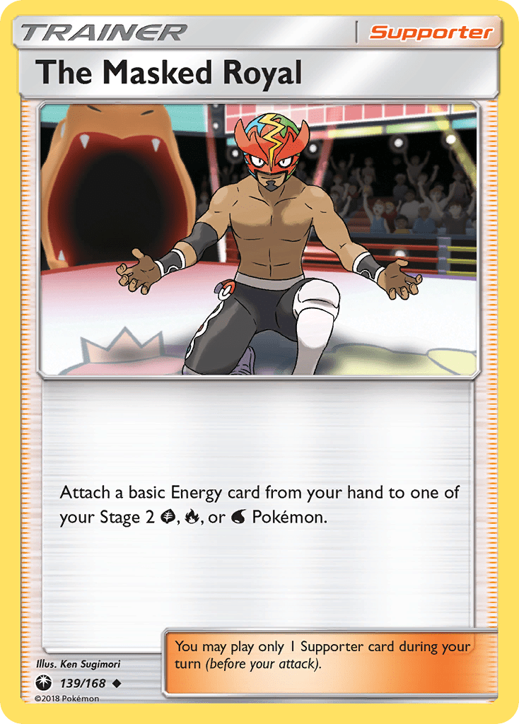 The Masked Royal (139/168) [Sun & Moon: Celestial Storm] Pokemon Single Pokémon  | Multizone: Comics And Games