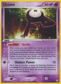 Unown (F) (F/28) [EX: Unseen Forces] Pokemon Single Pokémon  | Multizone: Comics And Games