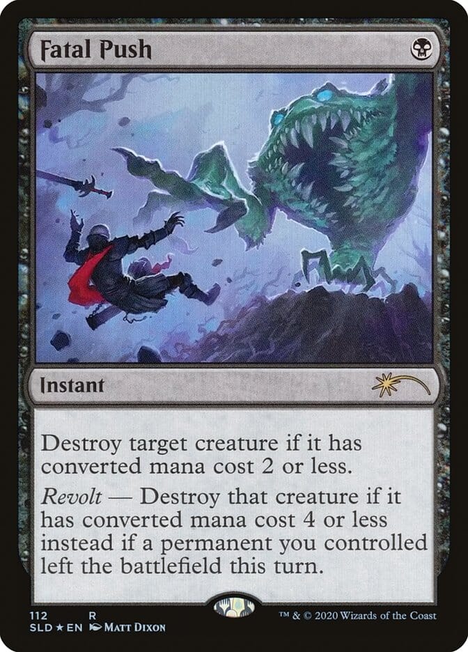 Fatal Push [Secret Lair Drop Series] MTG Single Magic: The Gathering  | Multizone: Comics And Games