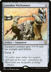 Loxodon Warhammer [Phyrexia: All Will Be One Commander] MTG Single Magic: The Gathering  | Multizone: Comics And Games