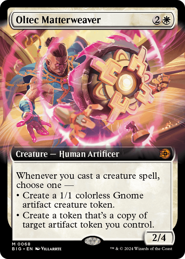 Oltec Matterweaver (Extended Art) [Outlaws of Thunder Junction: The Big Score] MTG Single Magic: The Gathering  | Multizone: Comics And Games