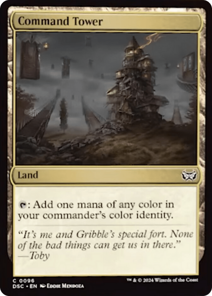 Command Tower [Duskmourn: House of Horror Commander] MTG Single Magic: The Gathering  | Multizone: Comics And Games