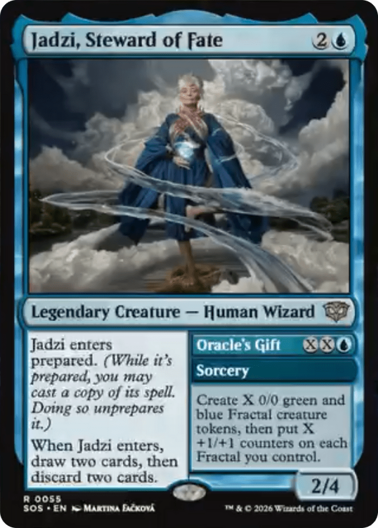 Jadzi, Steward of Fate [Secrets of Strixhaven] MTG Single Magic: The Gathering  | Multizone: Comics And Games