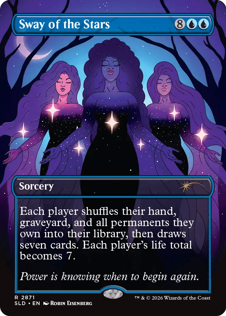 Sway of the Stars [Secret Lair Drop Series] MTG Single Magic: The Gathering  | Multizone: Comics And Games