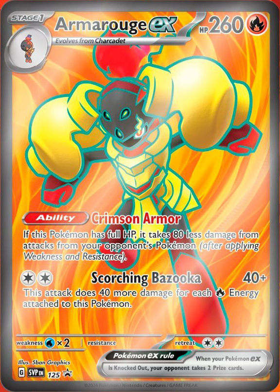 Armarouge ex (125) [Scarlet & Violet: Black Star Promos] Pokemon Single Pokémon  | Multizone: Comics And Games