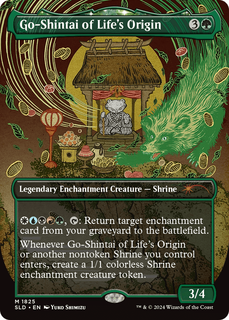Go-Shintai of Life's Origin (Rainbow Foil) [Secret Lair Drop Series] MTG Single Magic: The Gathering  | Multizone: Comics And Games