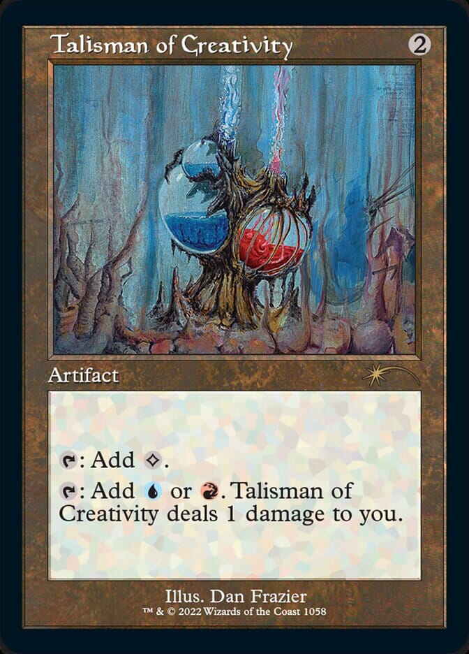Talisman of Creativity (Foil Etched) [Secret Lair Drop Series] MTG Single Magic: The Gathering  | Multizone: Comics And Games