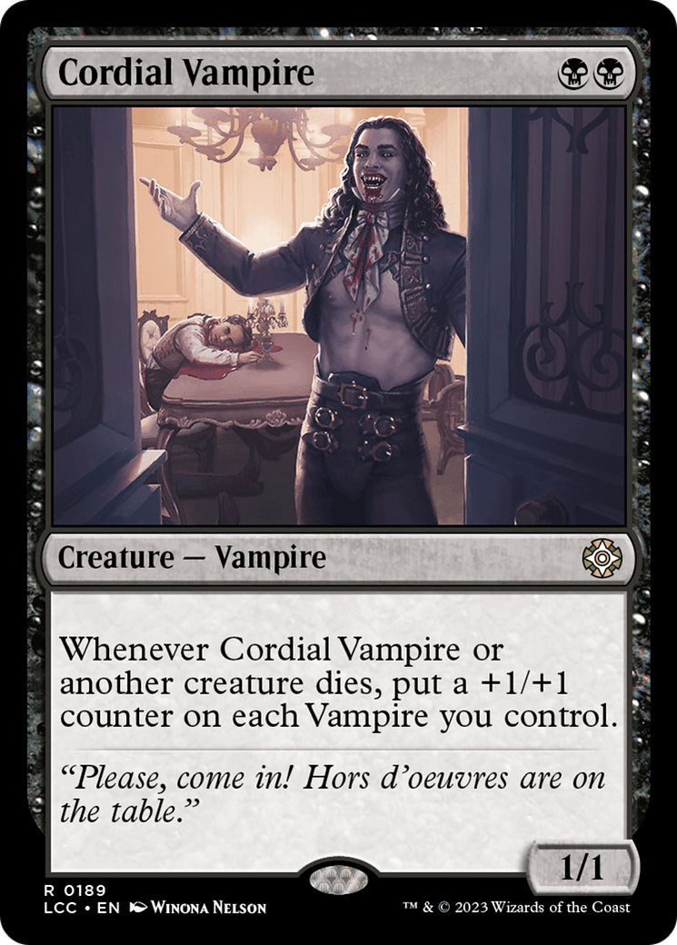 Cordial Vampire [The Lost Caverns of Ixalan Commander] MTG Single Magic: The Gathering  | Multizone: Comics And Games