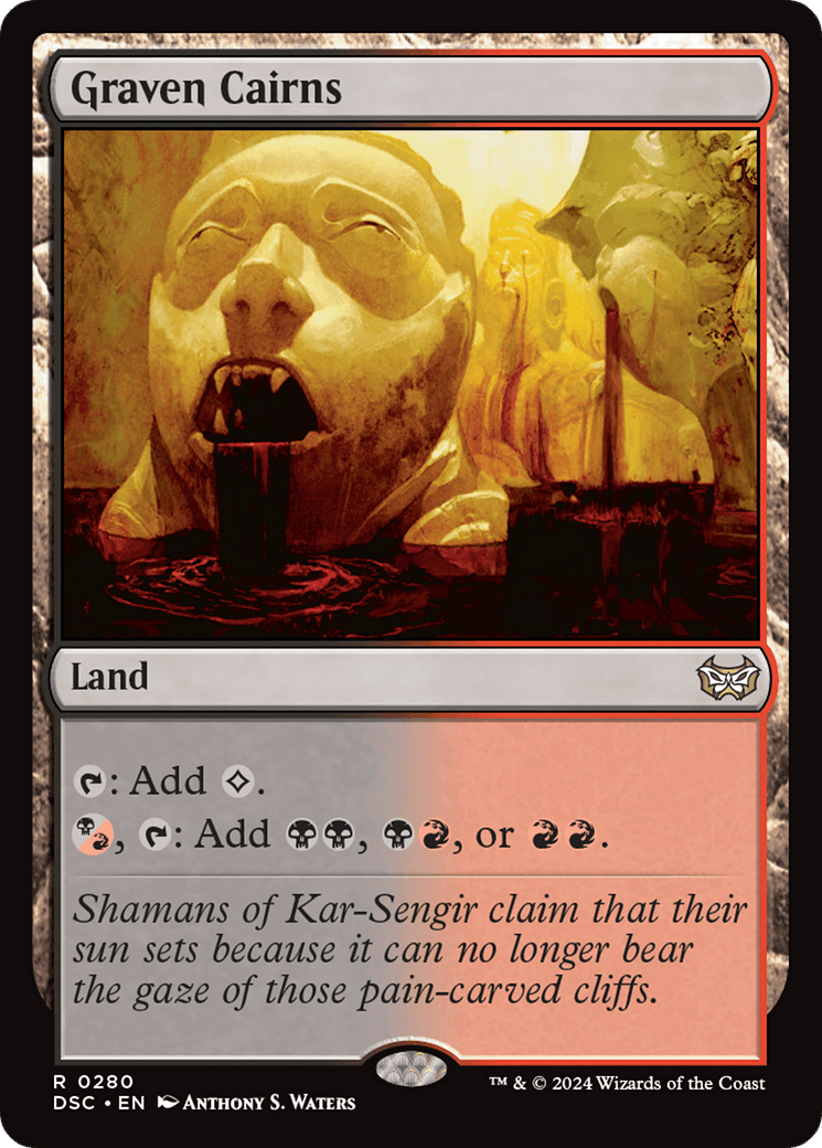 Graven Cairns [Duskmourn: House of Horror Commander] MTG Single Magic: The Gathering  | Multizone: Comics And Games