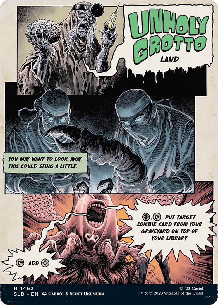 Unholy Grotto [Secret Lair Drop Series] MTG Single Magic: The Gathering  | Multizone: Comics And Games